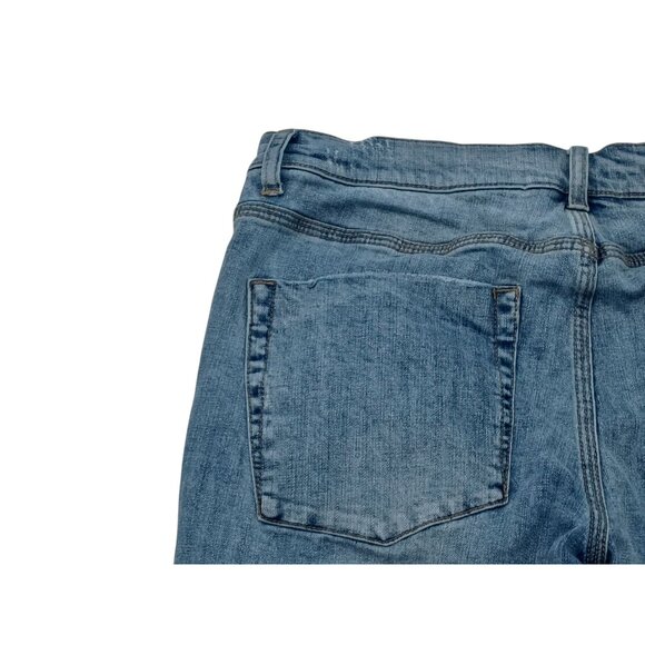 OneTeaspoon Freebirds II Jeans Womens 31 Blue Stretch Denim Petite Skinny Fit - Picture 8 of 9